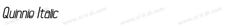 Quinnie Italic字体转换